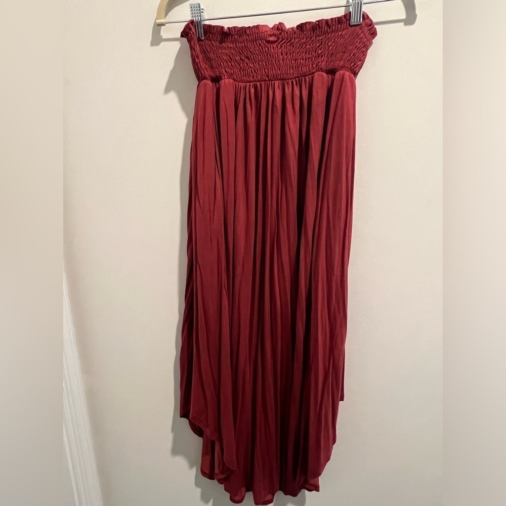 NWT Easel Maroon Skirt